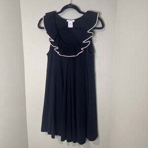 Sonia by SONIA RYKIEL  Babydoll 100% Wool Sleeveless Dress   Size 6 (36 eur)